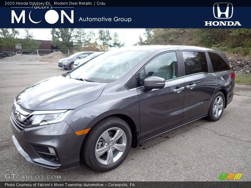 Modern Steel Metallic / Gray 2020 Honda Odyssey EX