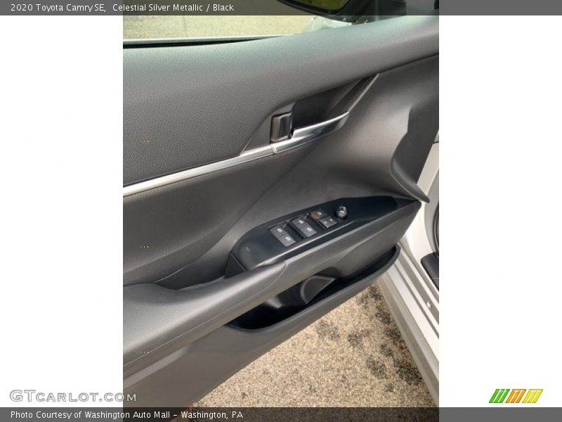 Celestial Silver Metallic / Black 2020 Toyota Camry SE