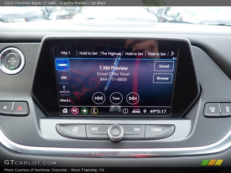 Controls of 2020 Blazer LT AWD