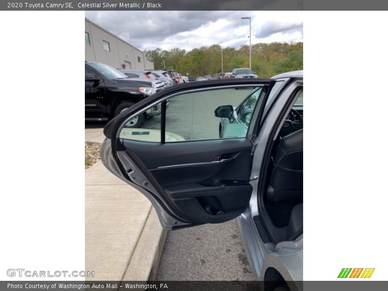 Celestial Silver Metallic / Black 2020 Toyota Camry SE
