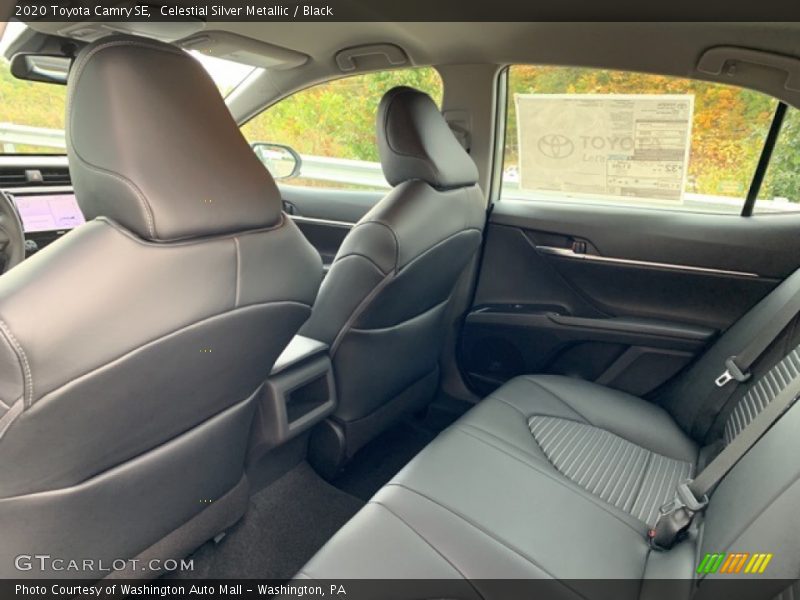 Celestial Silver Metallic / Black 2020 Toyota Camry SE