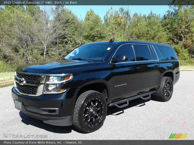 Black / Jet Black 2015 Chevrolet Suburban LT 4WD