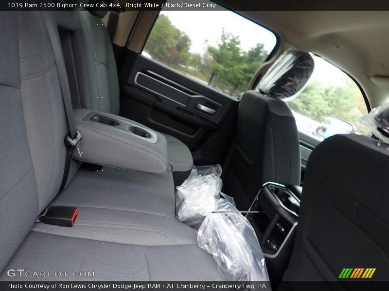 Bright White / Black/Diesel Gray 2019 Ram 2500 Bighorn Crew Cab 4x4