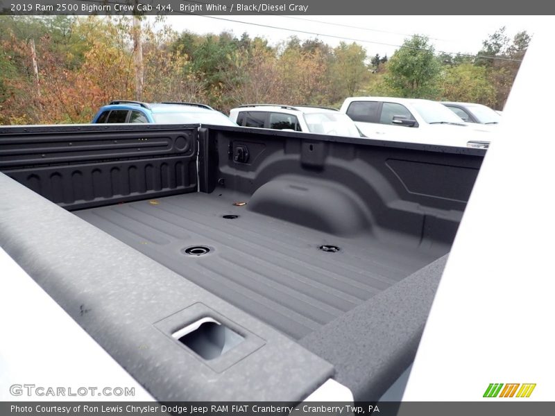 Bright White / Black/Diesel Gray 2019 Ram 2500 Bighorn Crew Cab 4x4