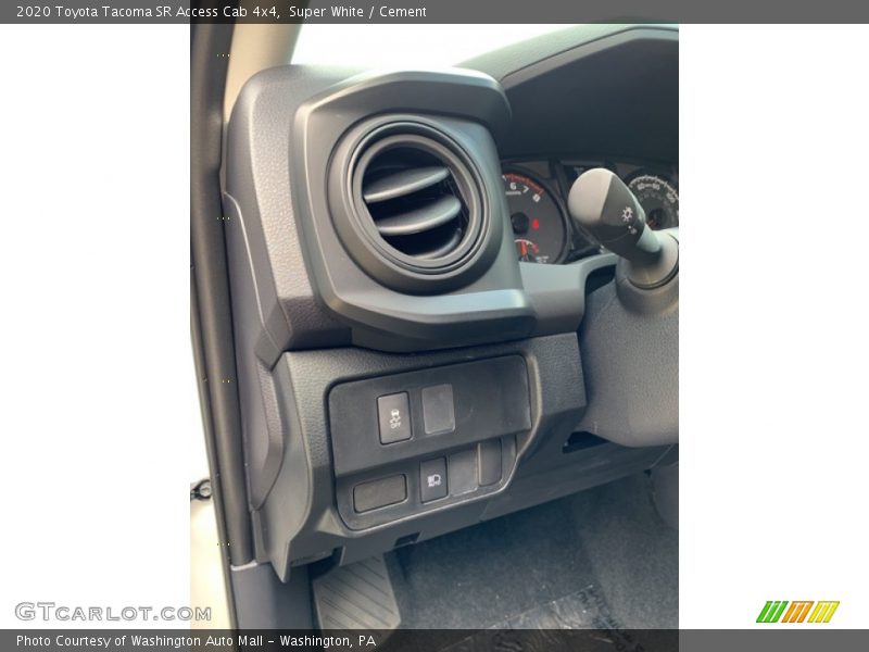 Controls of 2020 Tacoma SR Access Cab 4x4