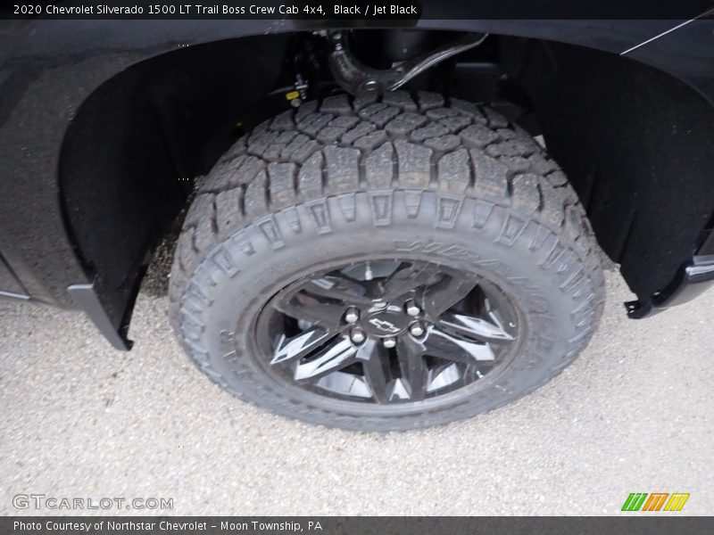 Black / Jet Black 2020 Chevrolet Silverado 1500 LT Trail Boss Crew Cab 4x4
