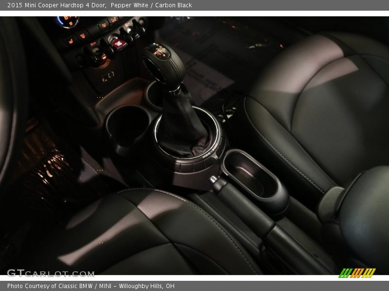 Pepper White / Carbon Black 2015 Mini Cooper Hardtop 4 Door