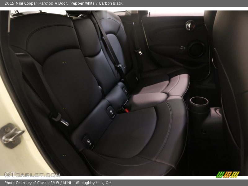 Pepper White / Carbon Black 2015 Mini Cooper Hardtop 4 Door
