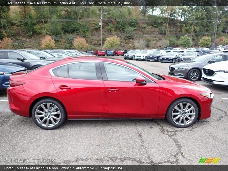  2020 MAZDA3 Premium Sedan AWD Soul Red Crystal Metallic