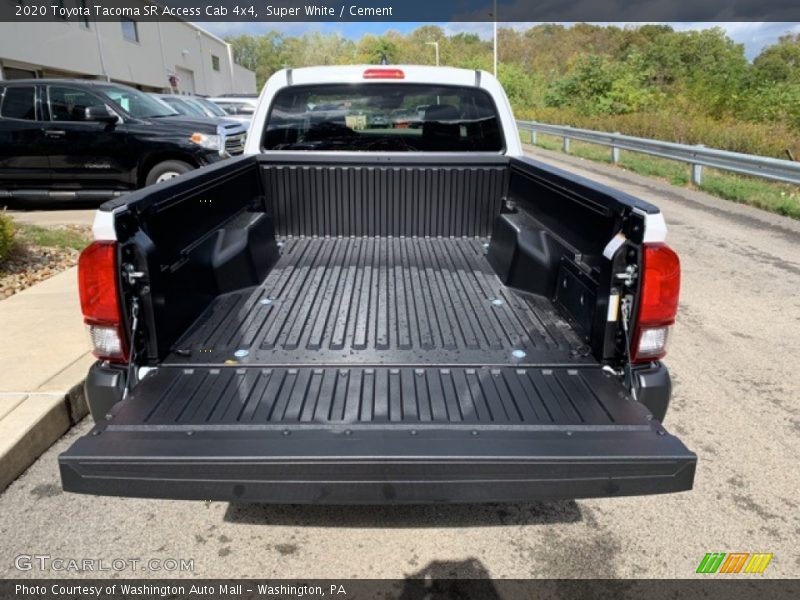 Super White / Cement 2020 Toyota Tacoma SR Access Cab 4x4