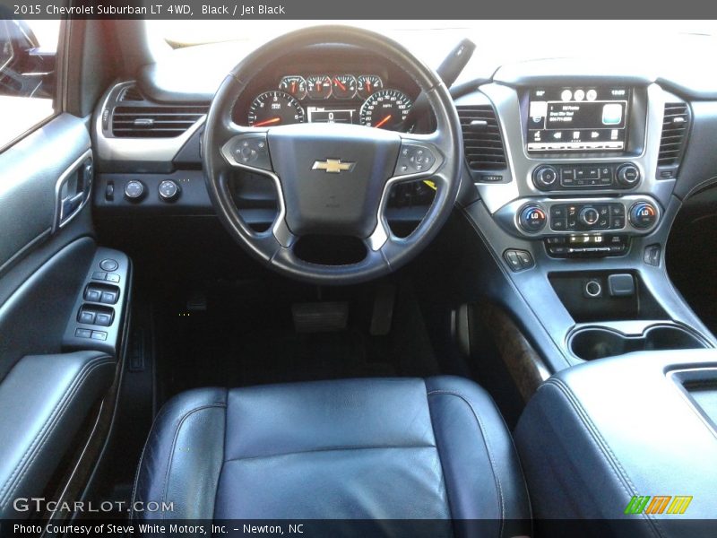 Black / Jet Black 2015 Chevrolet Suburban LT 4WD
