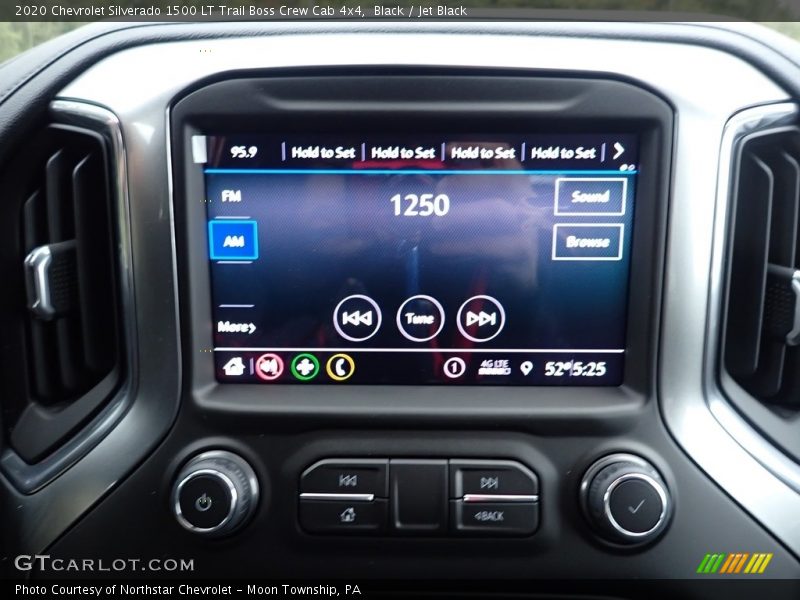 Black / Jet Black 2020 Chevrolet Silverado 1500 LT Trail Boss Crew Cab 4x4