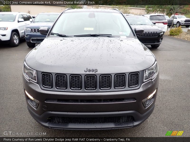 Granite Crystal Metallic / Black 2020 Jeep Compass Latitude 4x4