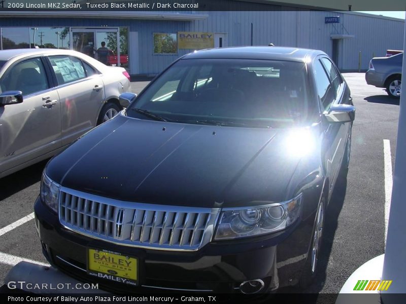 Tuxedo Black Metallic / Dark Charcoal 2009 Lincoln MKZ Sedan