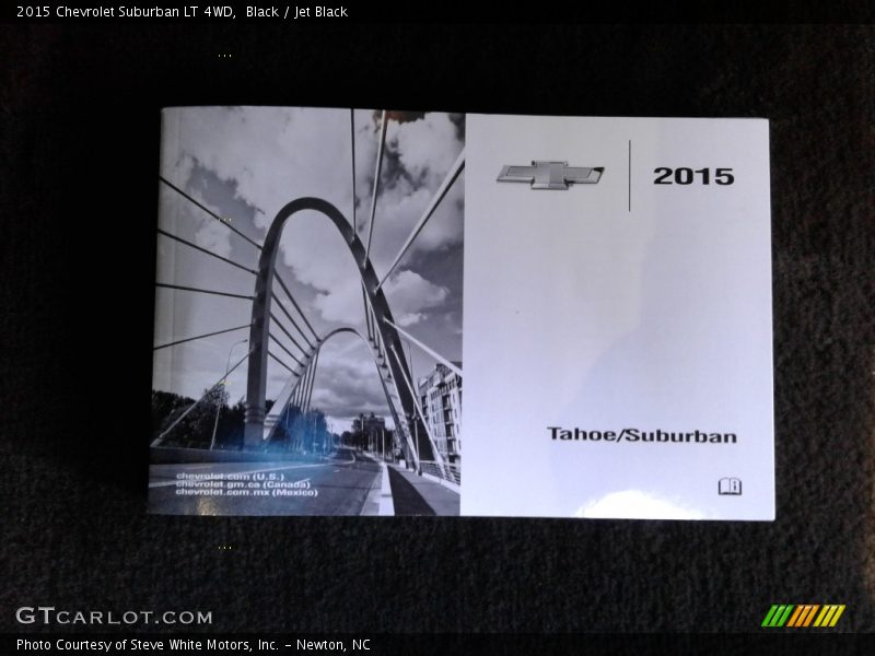 Black / Jet Black 2015 Chevrolet Suburban LT 4WD