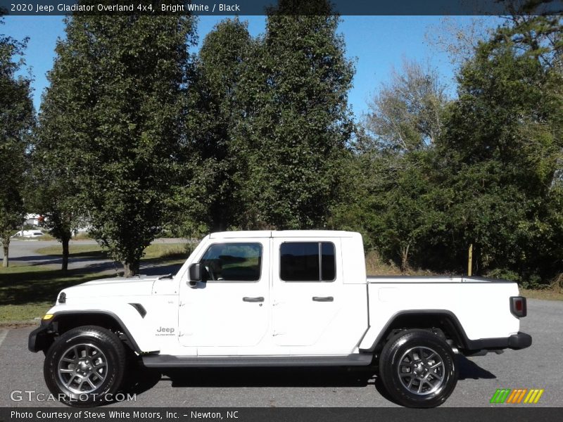 Bright White / Black 2020 Jeep Gladiator Overland 4x4