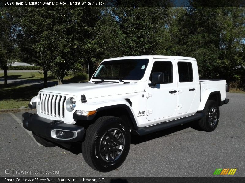 Bright White / Black 2020 Jeep Gladiator Overland 4x4