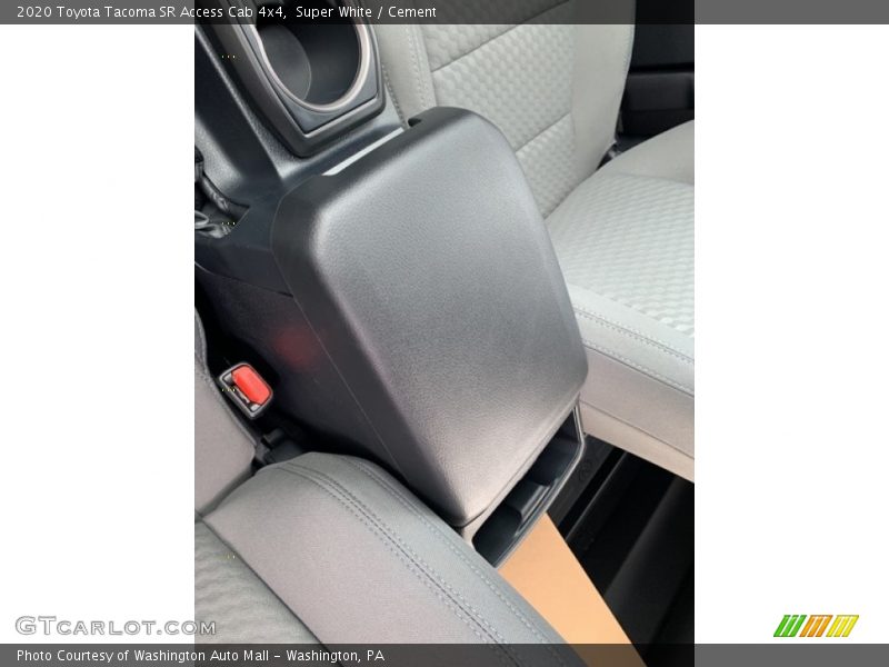 Super White / Cement 2020 Toyota Tacoma SR Access Cab 4x4