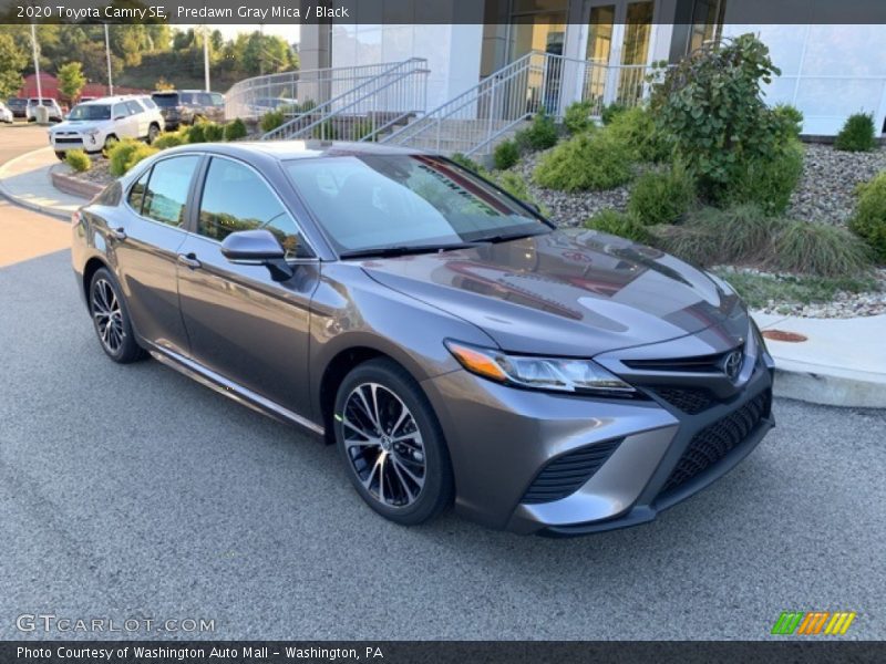 Predawn Gray Mica / Black 2020 Toyota Camry SE
