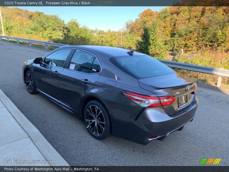 Predawn Gray Mica / Black 2020 Toyota Camry SE