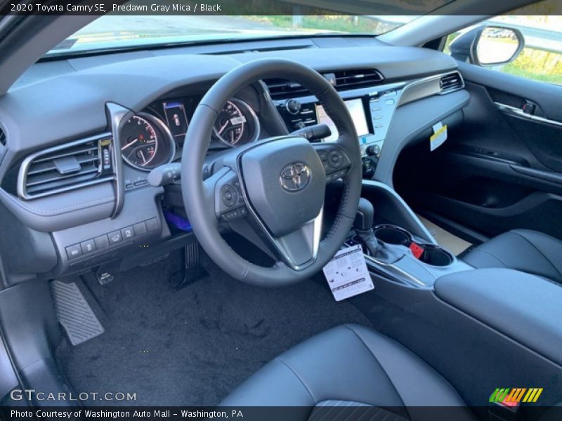 Predawn Gray Mica / Black 2020 Toyota Camry SE