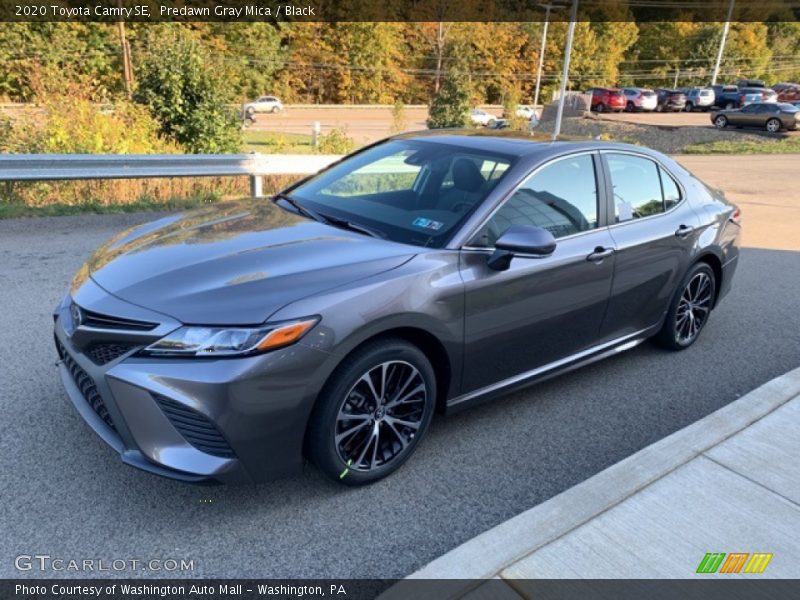 Predawn Gray Mica / Black 2020 Toyota Camry SE