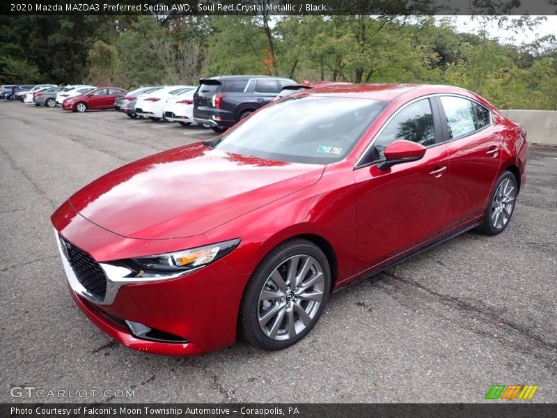  2020 MAZDA3 Preferred Sedan AWD Soul Red Crystal Metallic