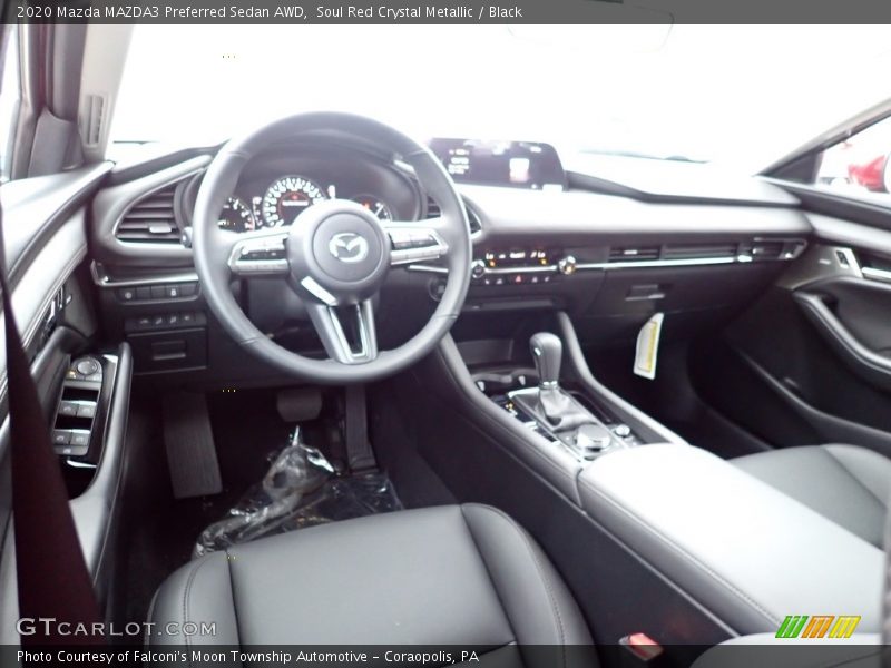 Front Seat of 2020 MAZDA3 Preferred Sedan AWD