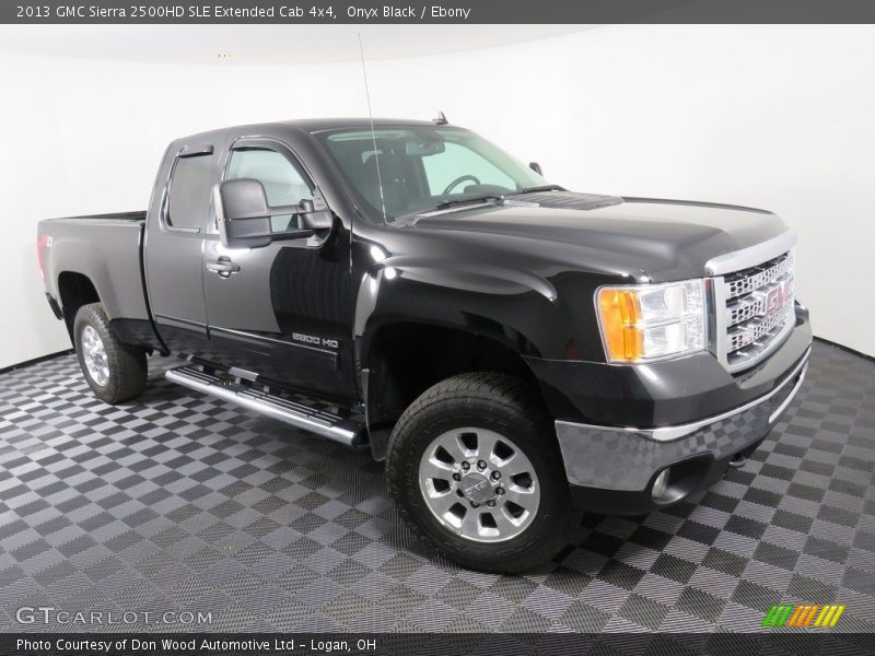 Onyx Black / Ebony 2013 GMC Sierra 2500HD SLE Extended Cab 4x4