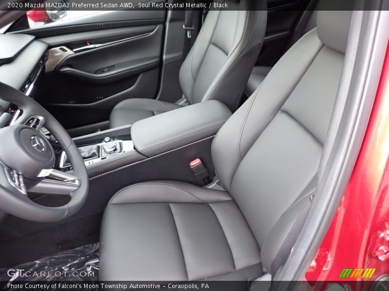  2020 MAZDA3 Preferred Sedan AWD Black Interior