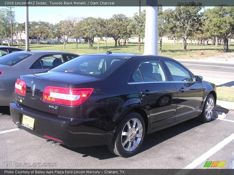 Tuxedo Black Metallic / Dark Charcoal 2009 Lincoln MKZ Sedan