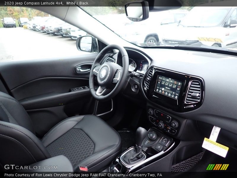 White / Black 2020 Jeep Compass Latitude 4x4