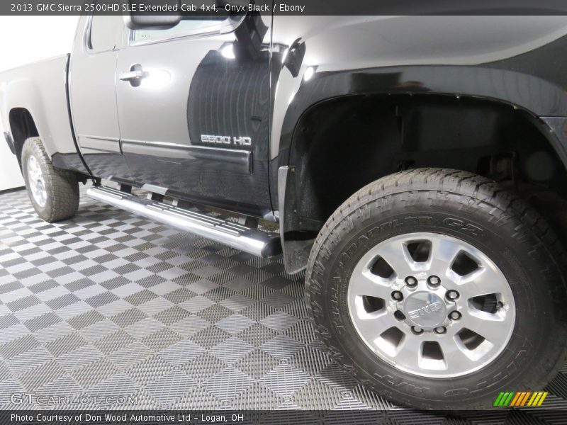 Onyx Black / Ebony 2013 GMC Sierra 2500HD SLE Extended Cab 4x4