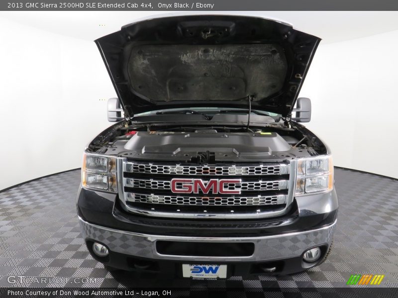 Onyx Black / Ebony 2013 GMC Sierra 2500HD SLE Extended Cab 4x4
