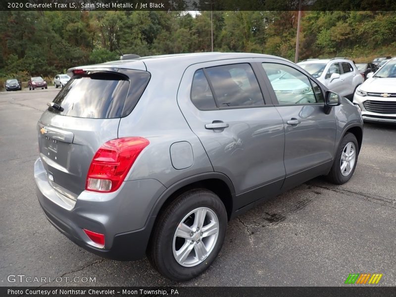 Satin Steel Metallic / Jet Black 2020 Chevrolet Trax LS