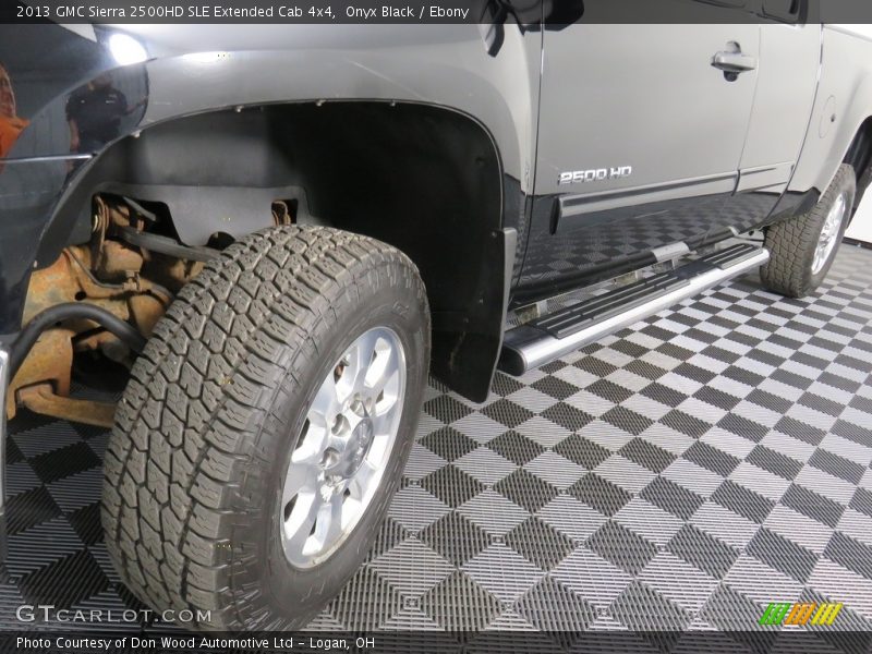 Onyx Black / Ebony 2013 GMC Sierra 2500HD SLE Extended Cab 4x4