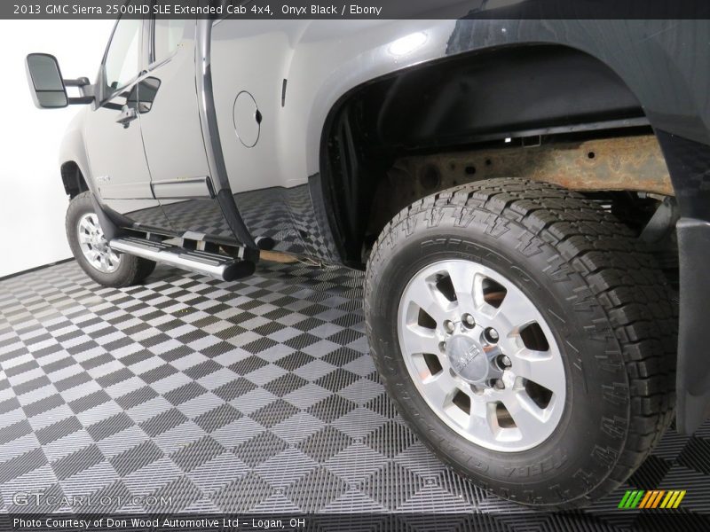 Onyx Black / Ebony 2013 GMC Sierra 2500HD SLE Extended Cab 4x4