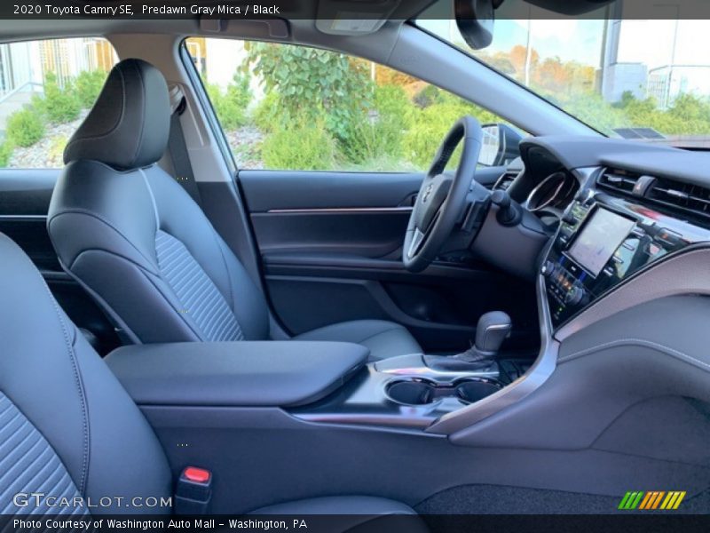 Predawn Gray Mica / Black 2020 Toyota Camry SE