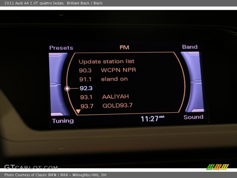 Brilliant Black / Black 2011 Audi A4 2.0T quattro Sedan