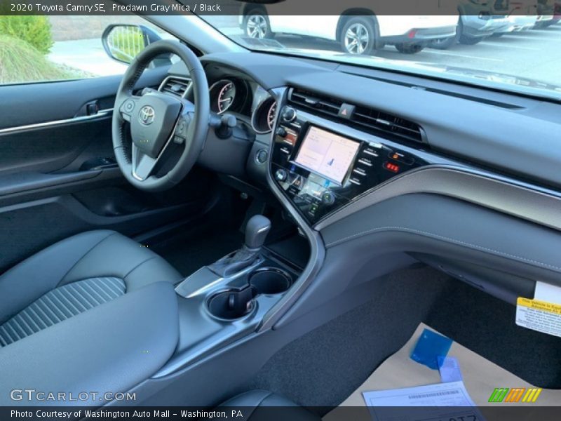 Predawn Gray Mica / Black 2020 Toyota Camry SE