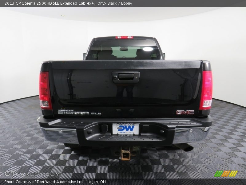 Onyx Black / Ebony 2013 GMC Sierra 2500HD SLE Extended Cab 4x4