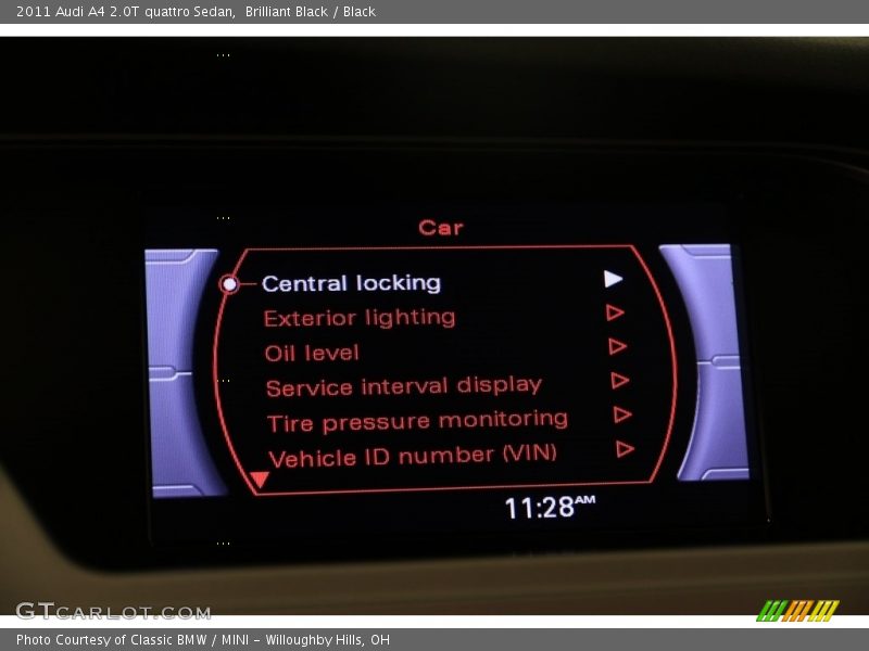 Brilliant Black / Black 2011 Audi A4 2.0T quattro Sedan