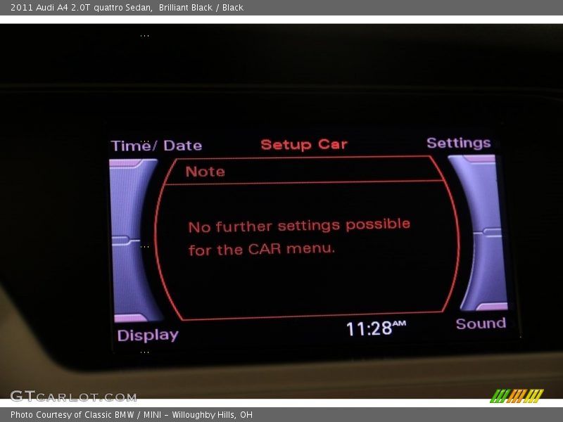 Brilliant Black / Black 2011 Audi A4 2.0T quattro Sedan