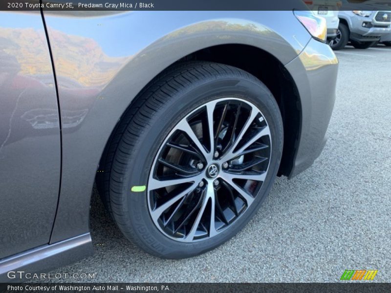 Predawn Gray Mica / Black 2020 Toyota Camry SE