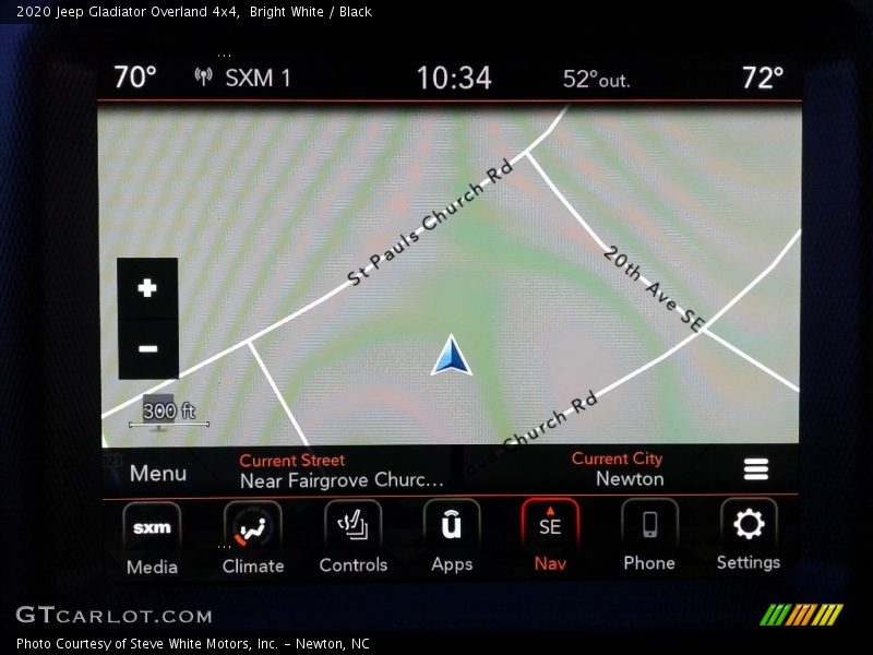 Bright White / Black 2020 Jeep Gladiator Overland 4x4