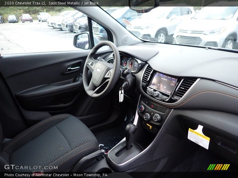 Satin Steel Metallic / Jet Black 2020 Chevrolet Trax LS