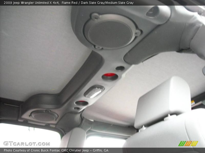 Flame Red / Dark Slate Gray/Medium Slate Gray 2009 Jeep Wrangler Unlimited X 4x4
