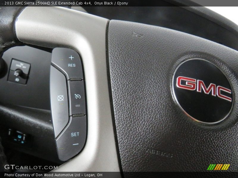 Onyx Black / Ebony 2013 GMC Sierra 2500HD SLE Extended Cab 4x4