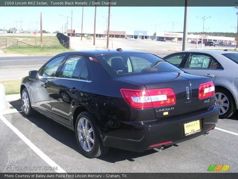 Tuxedo Black Metallic / Dark Charcoal 2009 Lincoln MKZ Sedan