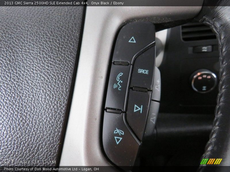 Onyx Black / Ebony 2013 GMC Sierra 2500HD SLE Extended Cab 4x4